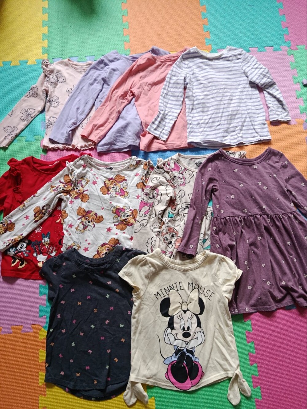 Girl Clothes 4T - 10 Pieces Bundle
